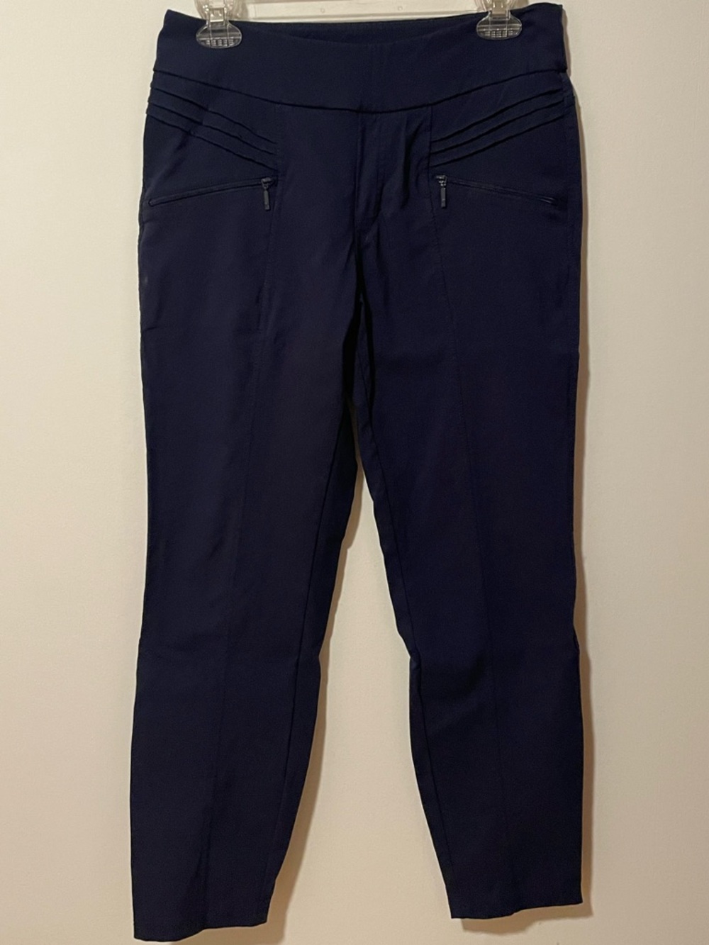 GG Blue Women’s Straignt Leg Navy Stretch Slim Pants Size 6
